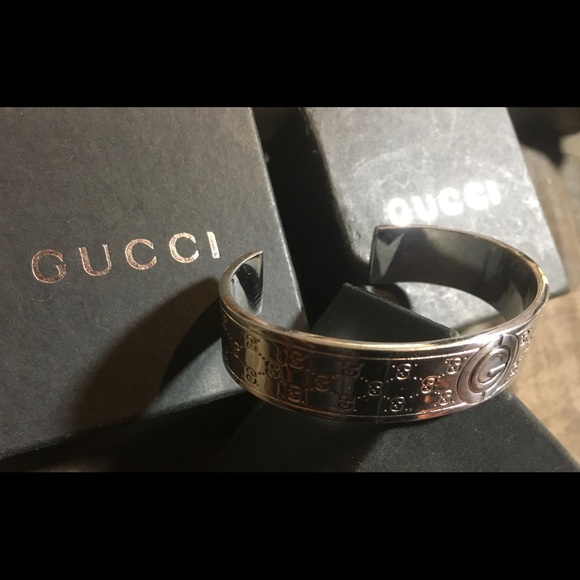 Gucci RARE silver bracelet 925 Stamped - Picture 1 of 7